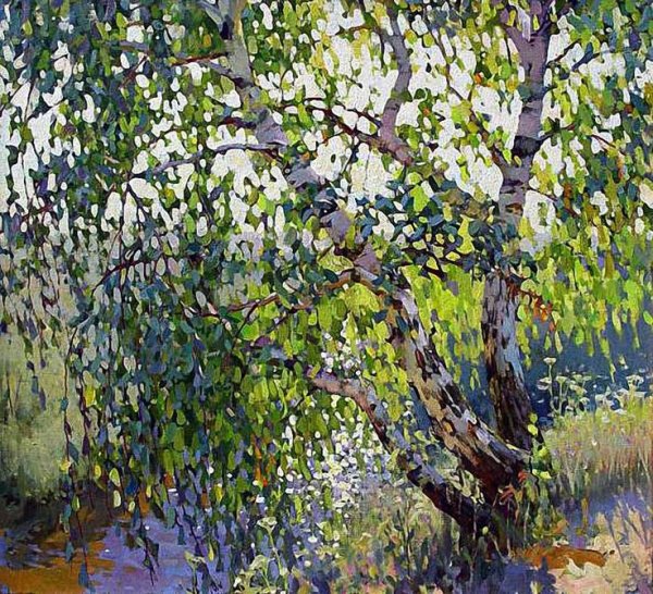 Весна художник Ярослав Зяблов