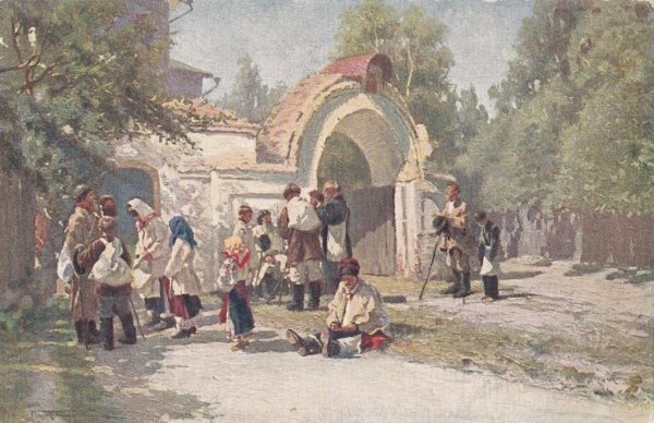 Маковский у церкви Малороссия