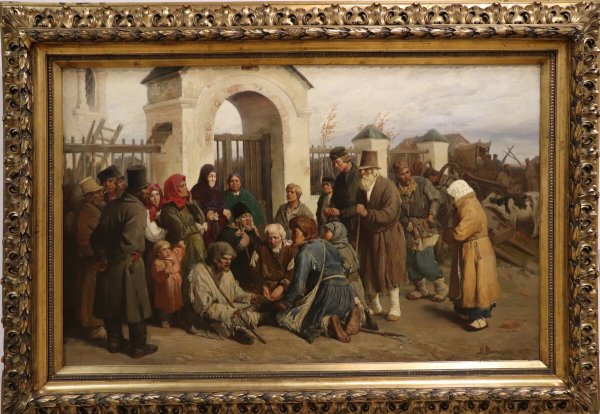 Нищие Певцы богомольцы Васнецова