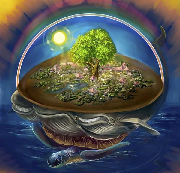 Мироустройство кит черепаха