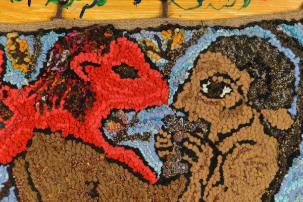 Тряпочные картины