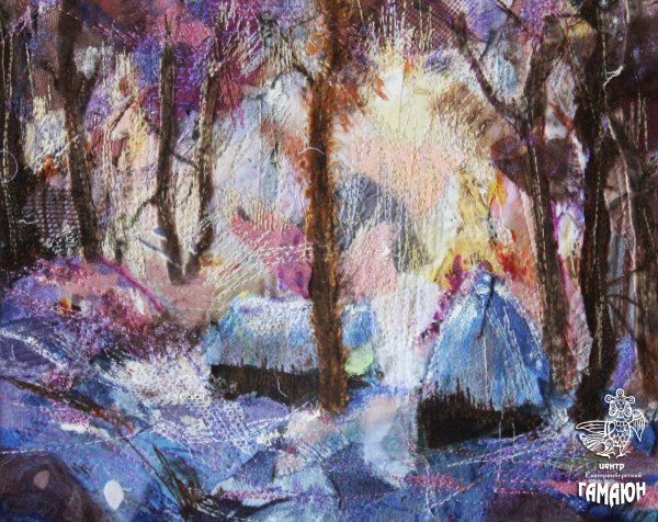 Панно с народными куклами