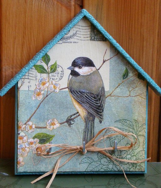 Поделка птичка синичка