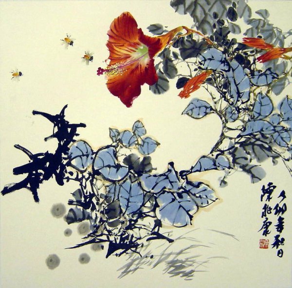 Гохуа китайская живопись картины