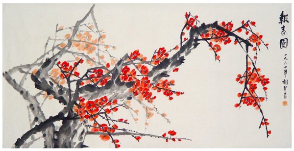 Традиционная китайская живопись гохуа гунби