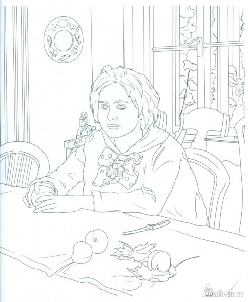 Раскраска шедевр