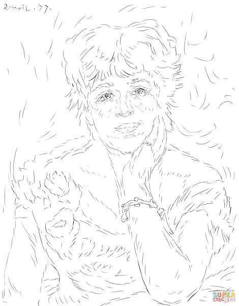 Раскраска Импрессионисты