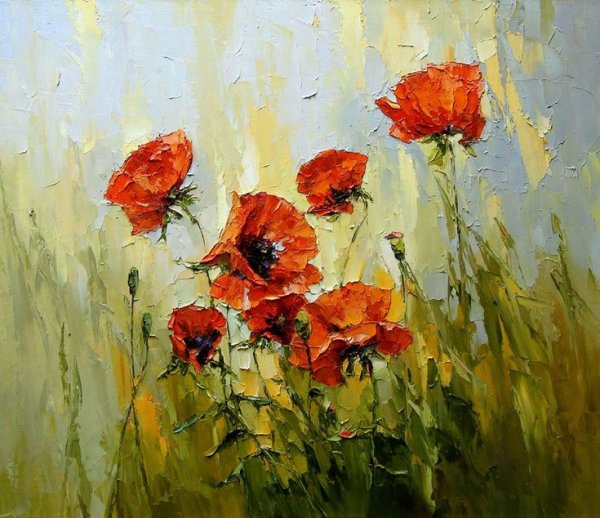 Олег Тимошин маки картины