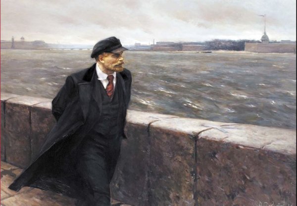 Михаил Девятов живопись Девятов Октябрьский ветер картина