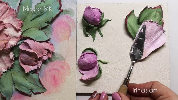 Скульптурная живопись абстракция