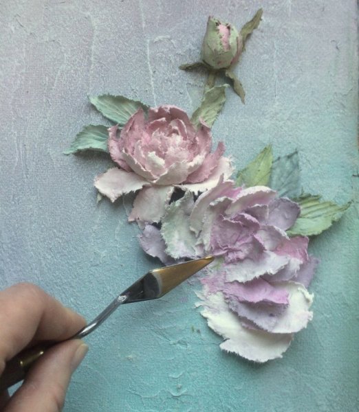 Оксана Бескровная скульптурная живопись