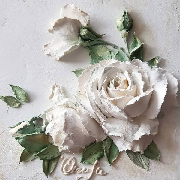 Юлия Бергман скульптурная живопись