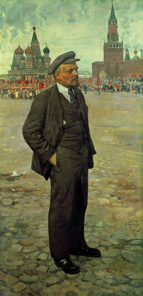 Исаак Бродский картины Ленина