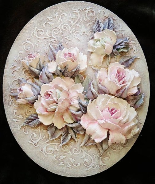 Скульптурная живопись Виктория Осипова мастер класс