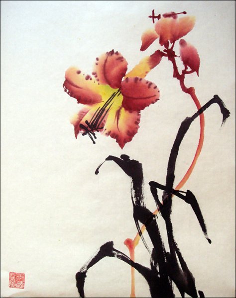 Стиль Сеи китайская живопись