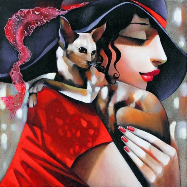 Художник Татьяна Горшунова. Коты