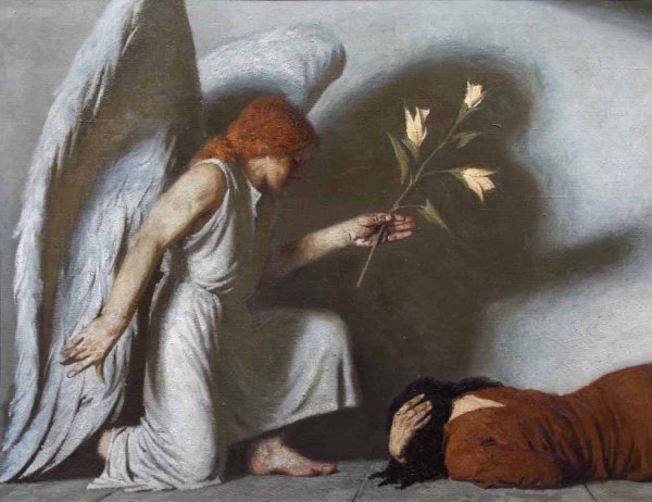 Эдвард бёрн-Джонс ангел