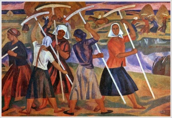 Т. Н. Яблонская. Хлеб. 1949.