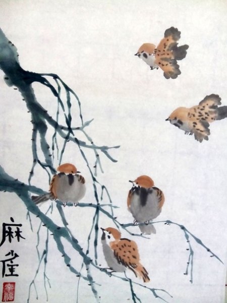 Японские Гравюры Охара Косон