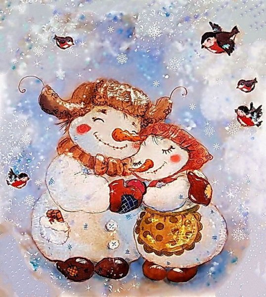 Иллюстрации Катерина Ольховская Рождество