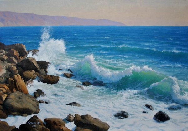 Шишкин морской пейзаж