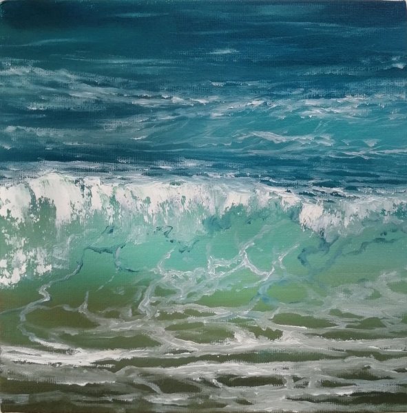 Игорь Заборских картина волны