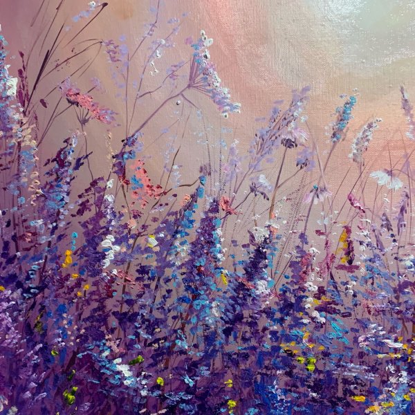 Натюрморт с лавандой