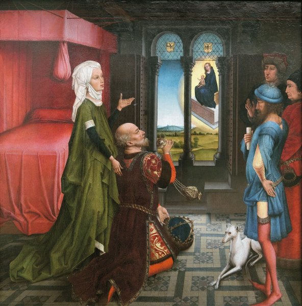 Рогир Ван дер Вейден алтарь Святого Колумба