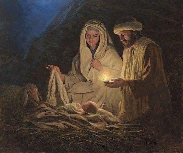 Рождество Христово Мария и Иосиф