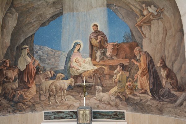 Вертеп Рождества Христова в Вифлееме