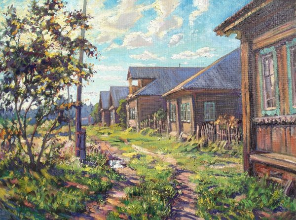 Художник Жданов Владимир Юрьевич картины сенокос