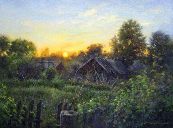 Вячеслав палачев Деревенские пейзажи