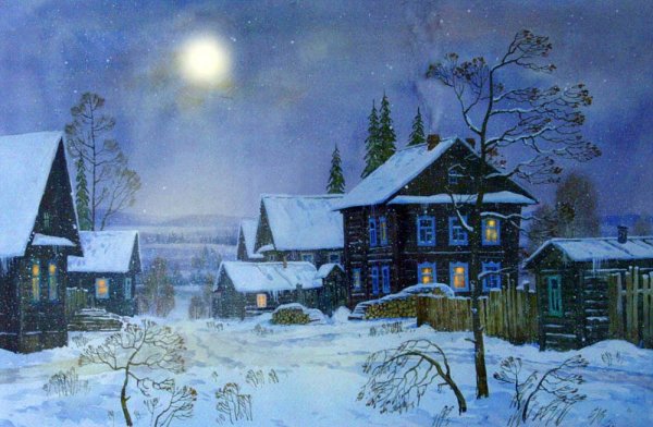 Художник Викентий Лукиянов пейзаж