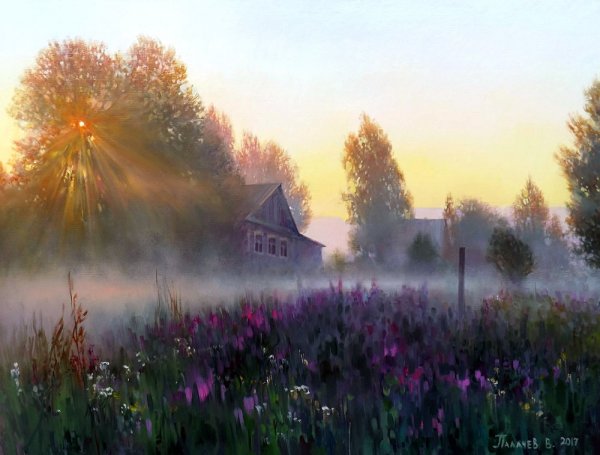 Художник Андрей огурцов пейзажи