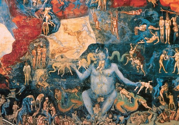 Картина ангел и бес