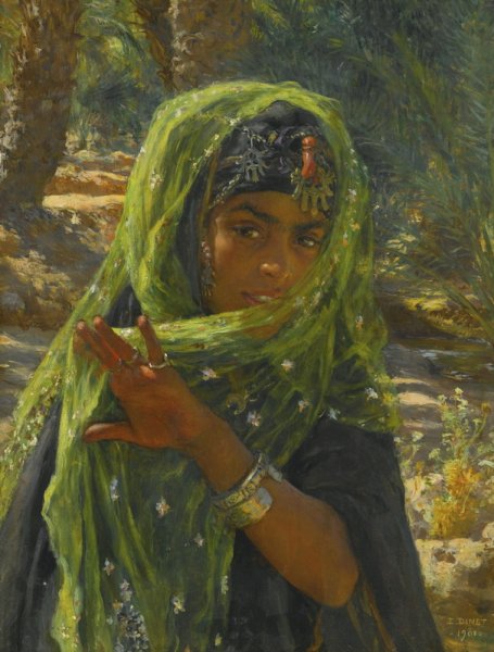 Mourad Chaaba тунисский художник