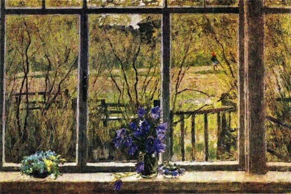 Художник Брусилов сирень