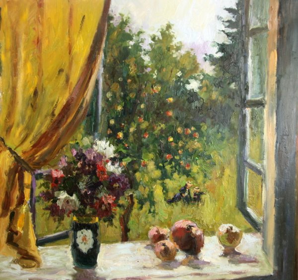 Люсия Сарто художник окно