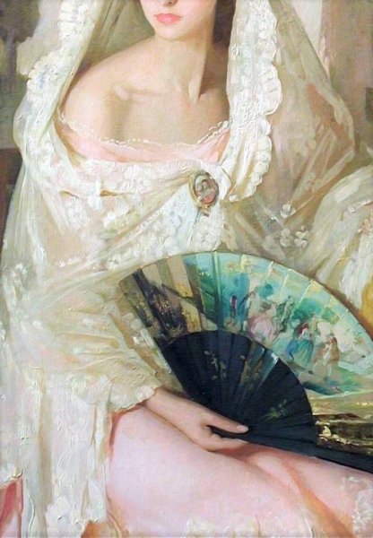 Веер в живописи