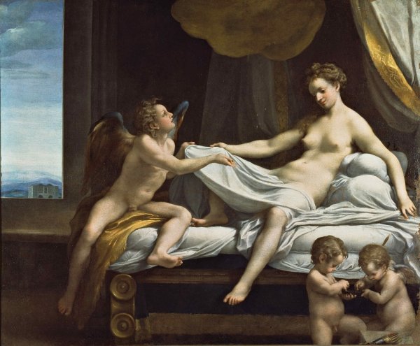 Даная картина Тициана