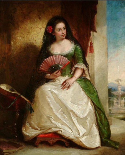 Художник Джон Хейнс-Уильямс веер