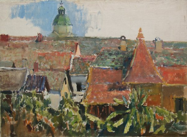 Сергей Бакин картина белые ночи