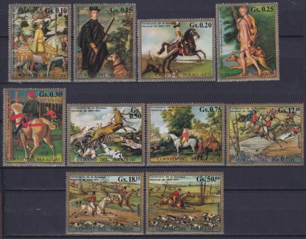 Живопись на почтовых марках мира