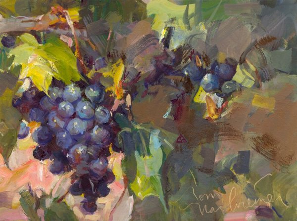 Лукиянов Николай виноград живопись