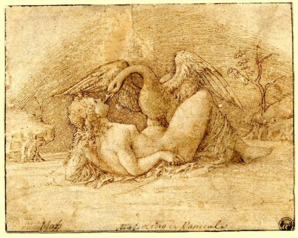 Энн Шинглтон Леда и лебедь