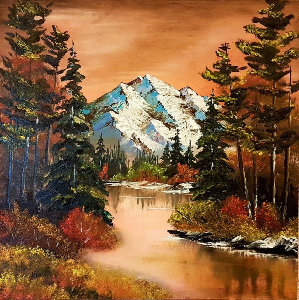 Масляная живопись пейзаж