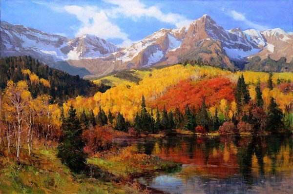 Эрик Валлес живопись