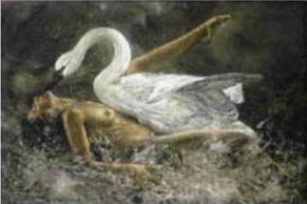 Леонардо да Винчи Леда и лебедь