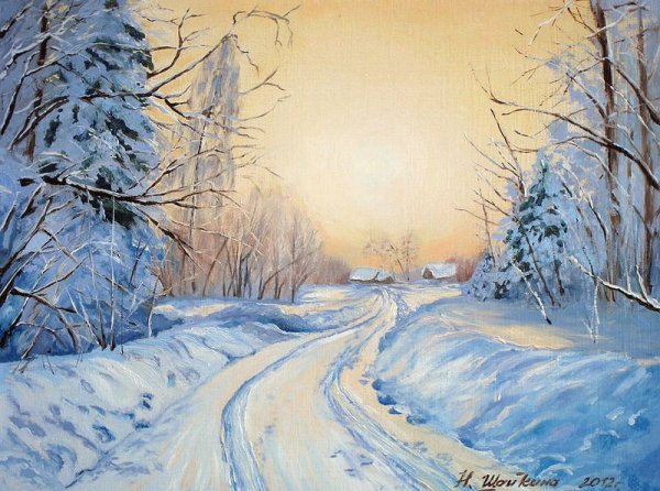 Художник Наталья Шайкина Церковь