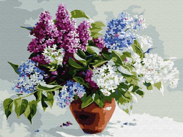 Сирень живопись Наталья Панасюк